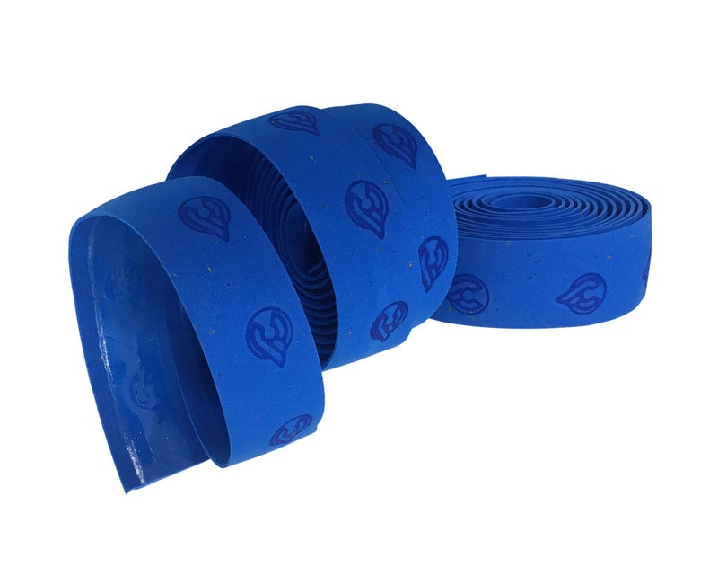 Cinelli Cork Gel Ribbon Handlebar Tape  Blue - Image 1